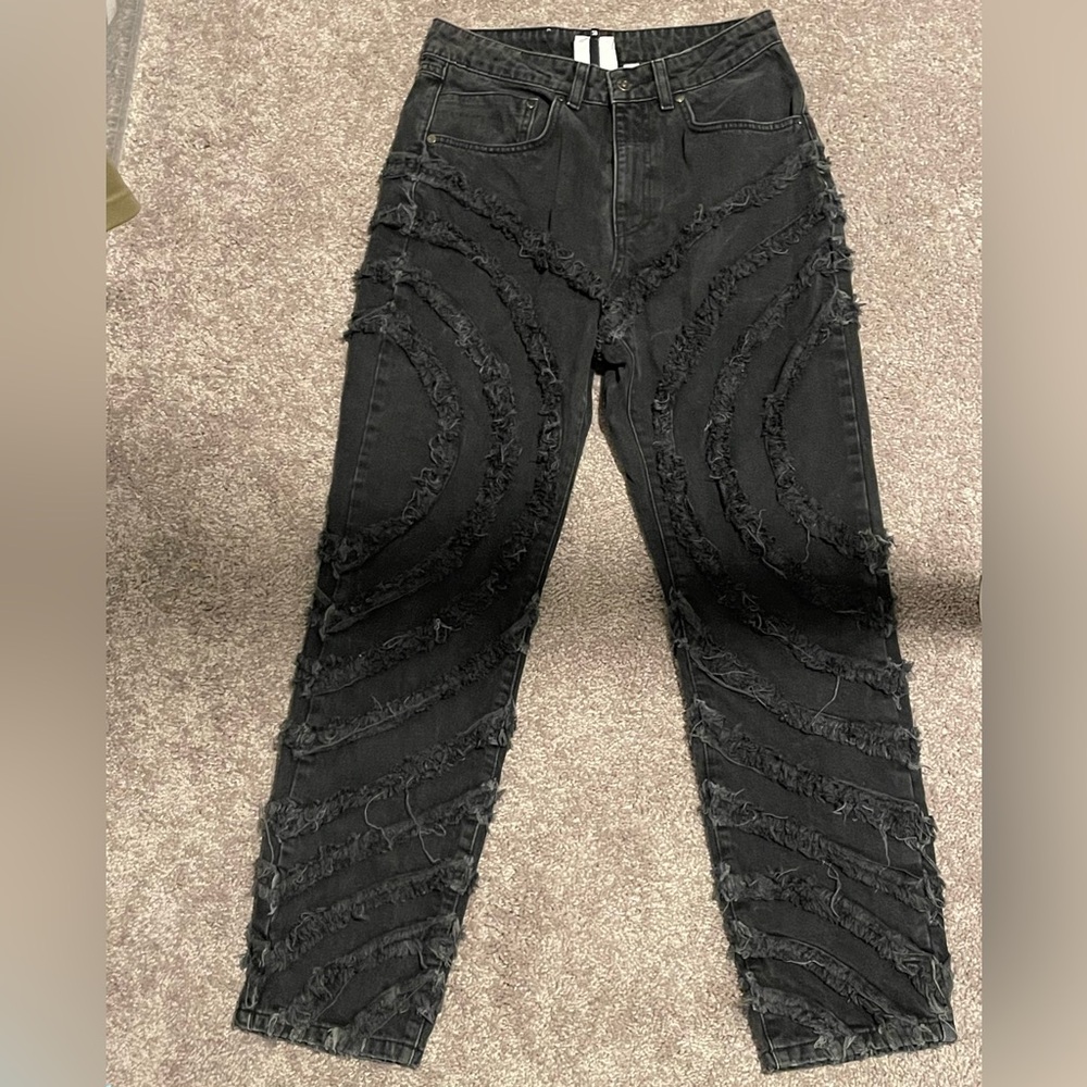 Distressed size 28 Ragged Priest jeans
